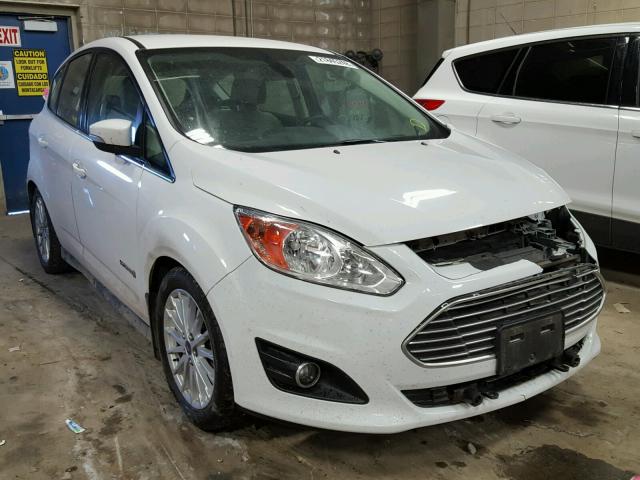 1FADP5BU5DL511188 - 2013 FORD C-MAX SEL WHITE photo 1