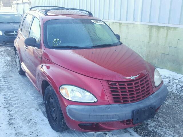 3C4FY48B62T344504 - 2002 CHRYSLER PT CRUISER RED photo 1