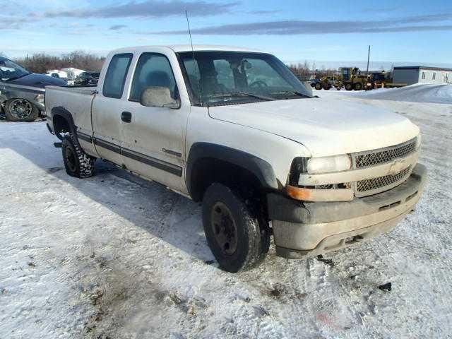 1GCHC29U41E174041 - 2001 CHEVROLET SILVERADO WHITE photo 1