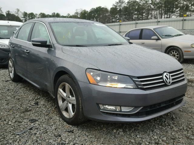 1VWAT7A3XFC116632 - 2015 VOLKSWAGEN PASSAT S GRAY photo 1