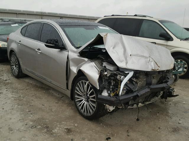 KNALN4D76E5127310 - 2014 KIA CADENZA PR WHITE photo 1