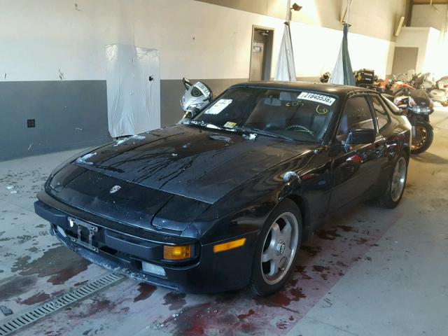 WP0AA0943EN460125 - 1984 PORSCHE 944 BLACK photo 2