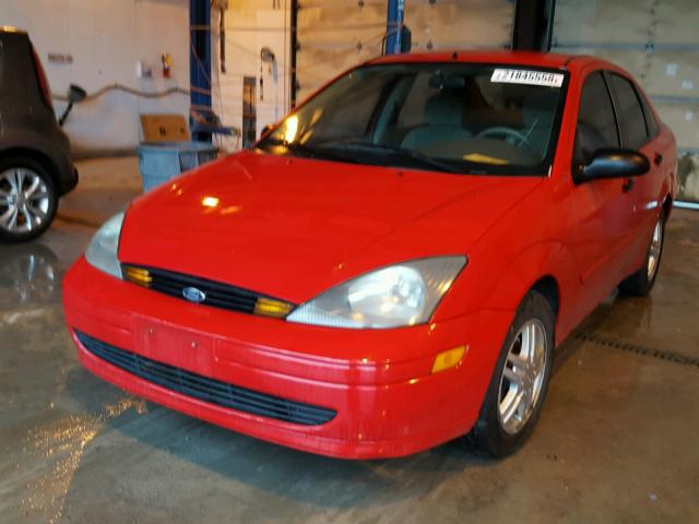 1FAFP34P43W278244 - 2003 FORD FOCUS SE RED photo 2