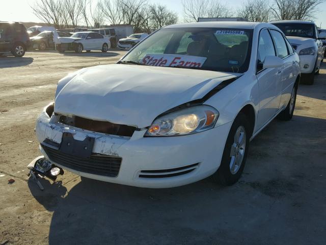 2G1WT58KX79140604 - 2007 CHEVROLET IMPALA LT WHITE photo 2