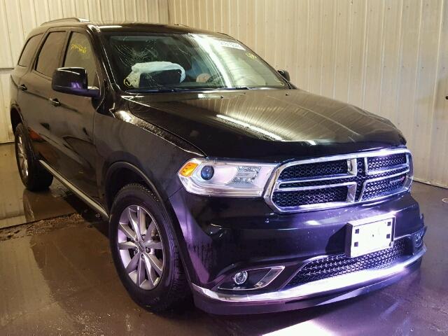 1C4RDJAG6HC820655 - 2017 DODGE DURANGO SX BLACK photo 1