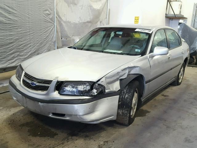 2G1WF52E549216834 - 2004 CHEVROLET IMPALA 银色 照片 2