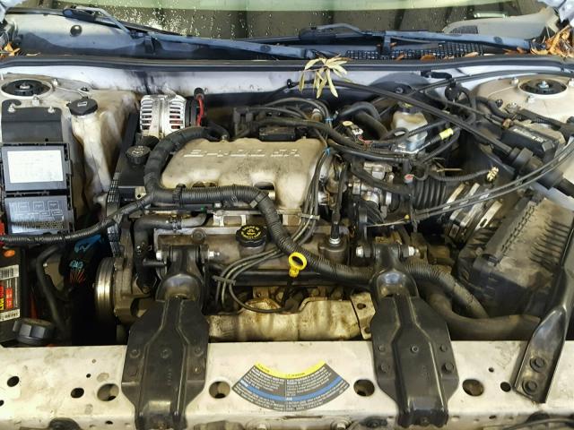 2G1WF52E549216834 - 2004 CHEVROLET IMPALA SILVER photo 7