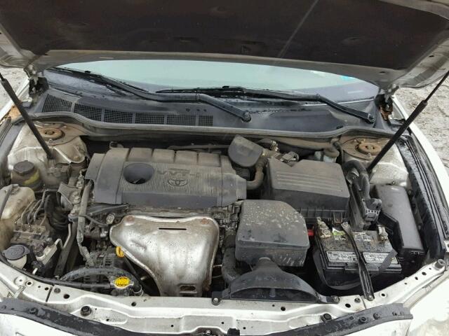 4T4BF3EK7BR173403 - 2011 TOYOTA CAMRY BASE SILVER photo 7