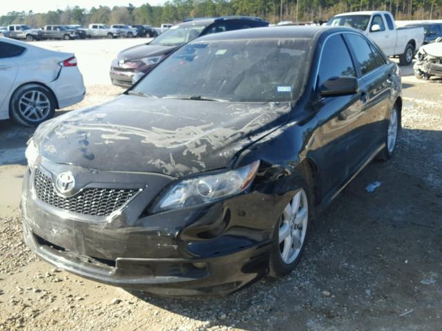 4T1BE46K98U247091 - 2008 TOYOTA CAMRY CE BLACK photo 2