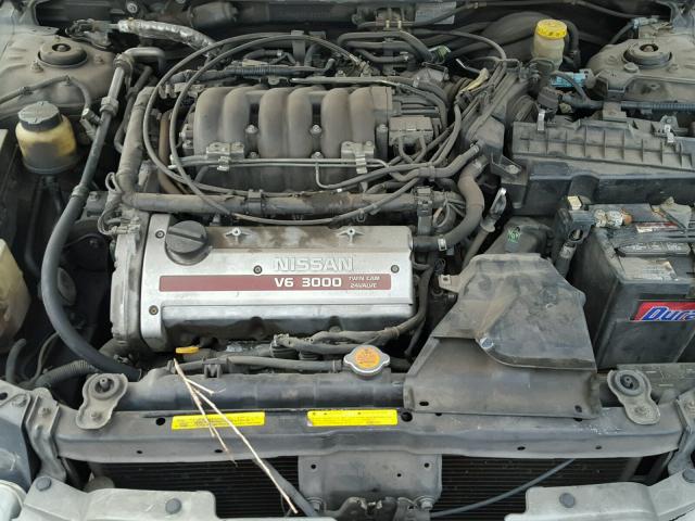 JN1CA31D11T814447 - 2001 NISSAN MAXIMA GXE BLACK photo 7