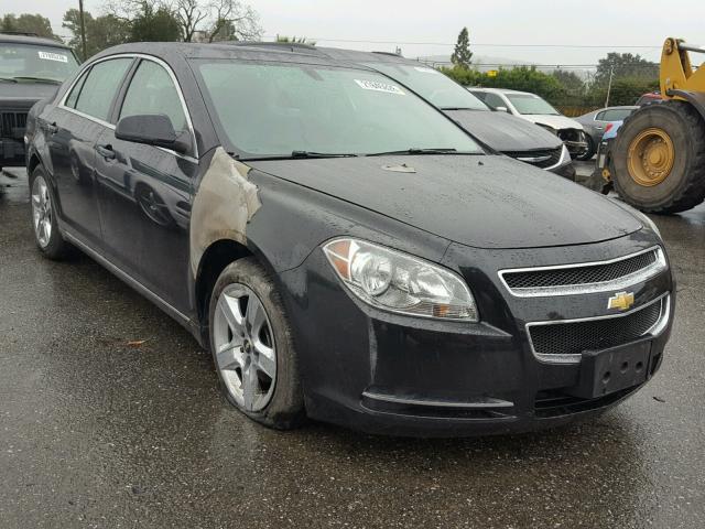 1G1ZC5EB7A4130558 - 2010 CHEVROLET MALIBU 1LT BLACK photo 1