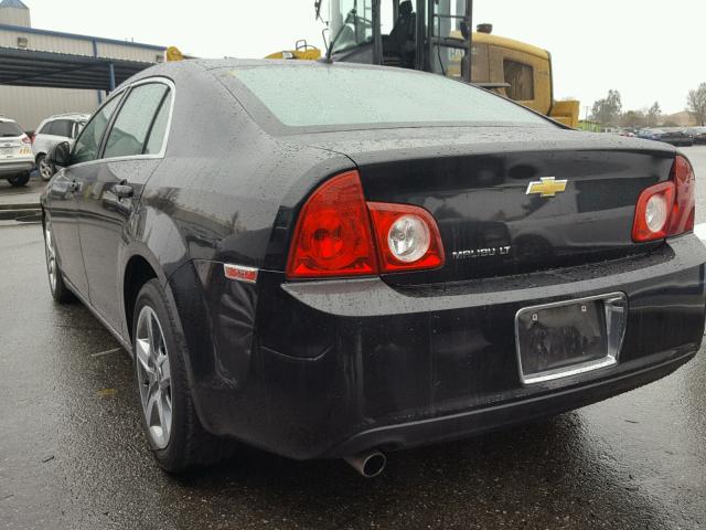 1G1ZC5EB7A4130558 - 2010 CHEVROLET MALIBU 1LT BLACK photo 3