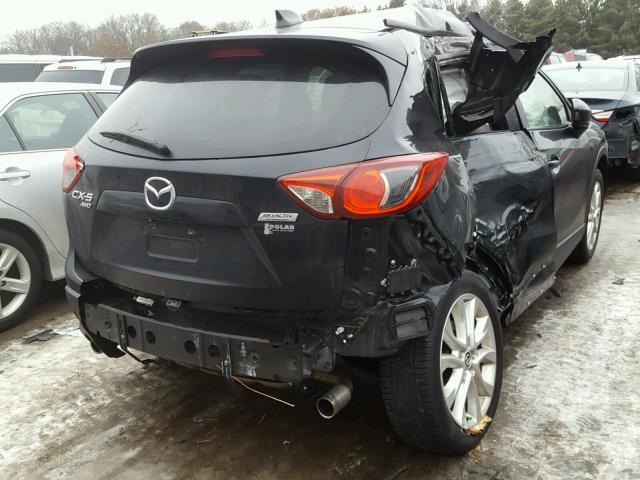 JM3KE4DY1E0385066 - 2014 MAZDA CX-5 GT BLACK photo 4