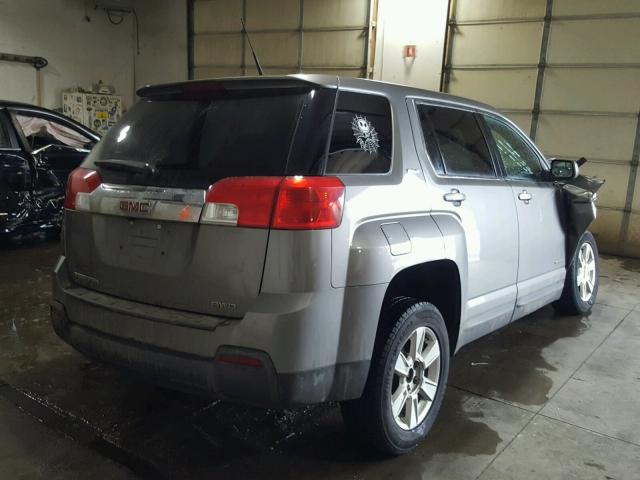 2GKFLREK5C6324822 - 2012 GMC TERRAIN SL GRAY photo 4