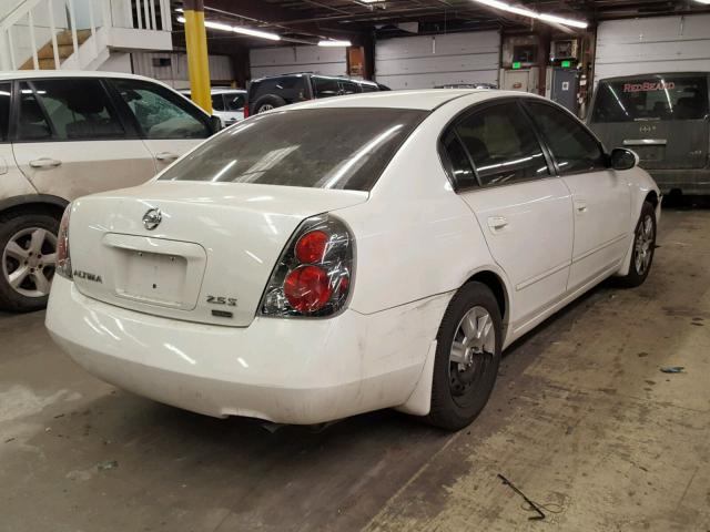 1N4AL11D16N461003 - 2006 NISSAN ALTIMA S WHITE photo 4