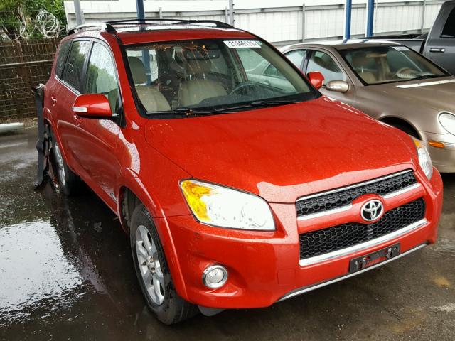 2T3YF4DV0BW096452 - 2011 TOYOTA RAV4 LIMIT RED photo 1