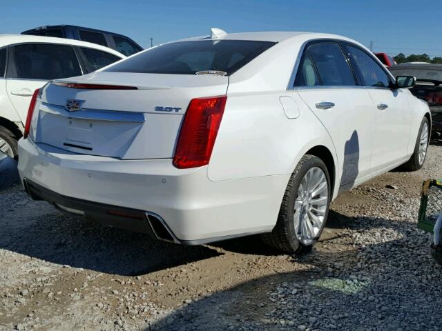 1G6AR5SX8H0120001 - 2017 CADILLAC CTS LUXURY WHITE photo 4