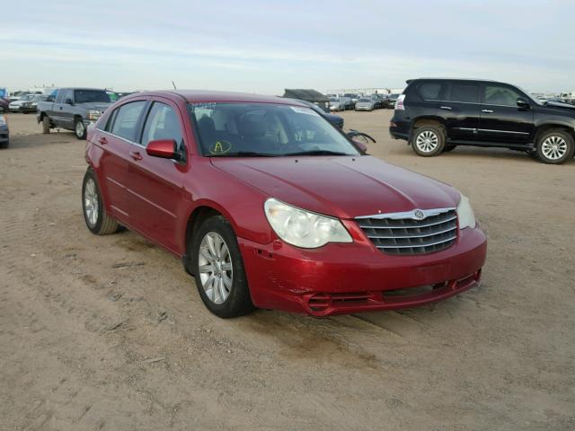 1C3CC5FB7AN140906 - 2010 CHRYSLER SEBRING LI RED photo 1