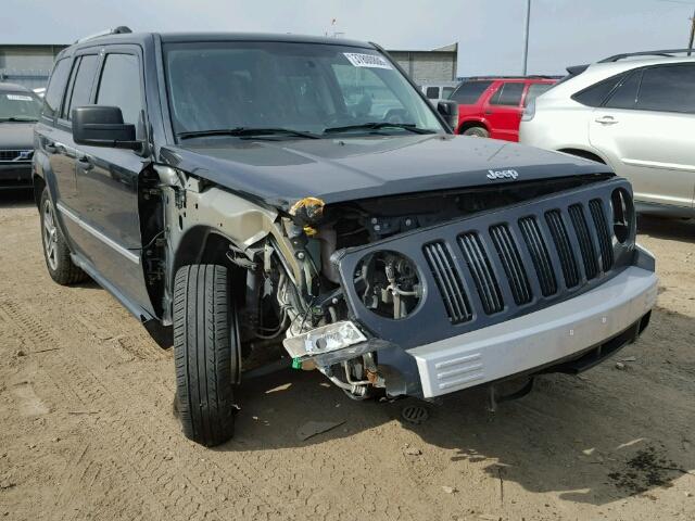 1J4FF48B49D130126 - 2009 JEEP PATRIOT LI BLACK photo 1