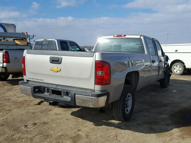 1GCHC43K09F135603 - 2009 CHEVROLET SILVERADO TAN photo 4