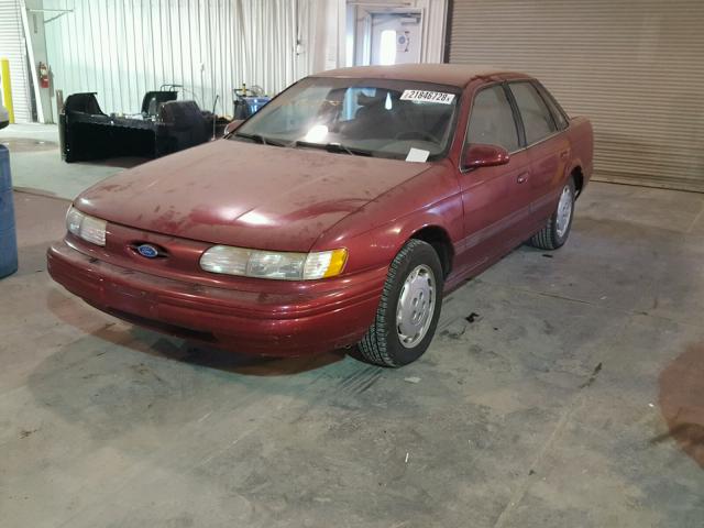 1FALP52U8SG216359 - 1995 FORD TAURUS GL RED photo 2