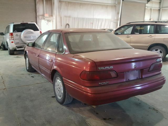 1FALP52U8SG216359 - 1995 FORD TAURUS GL RED photo 3