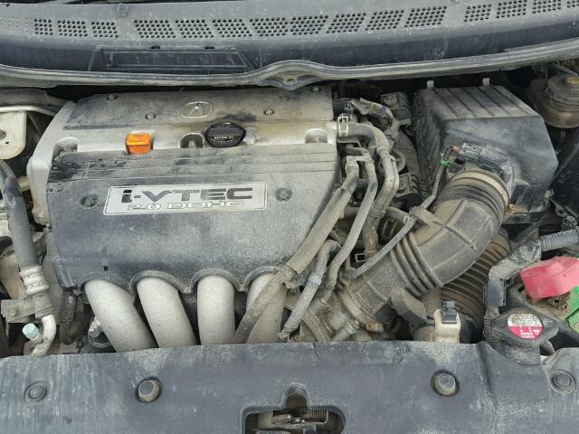 2HHFD56528H200106 - 2008 ACURA CSX WHITE photo 7