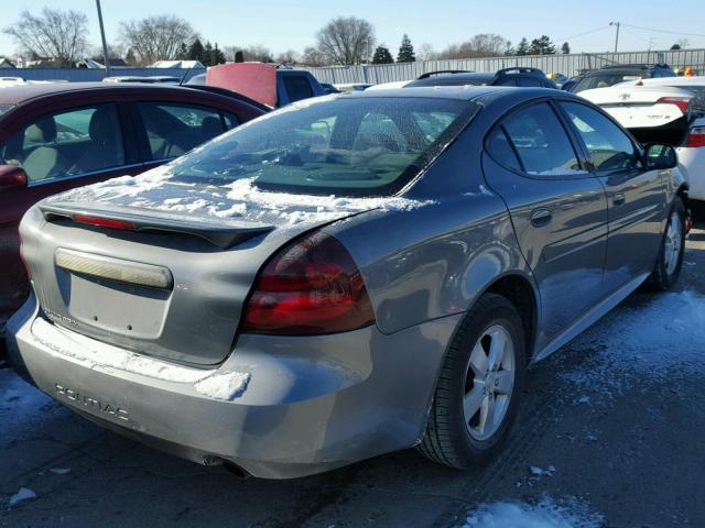 2G2WP552071227673 - 2007 PONTIAC GRAND PRIX GRAY photo 4