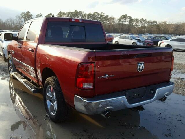 1C6RR6LT4ES305297 - 2014 RAM 1500 SLT RED photo 3