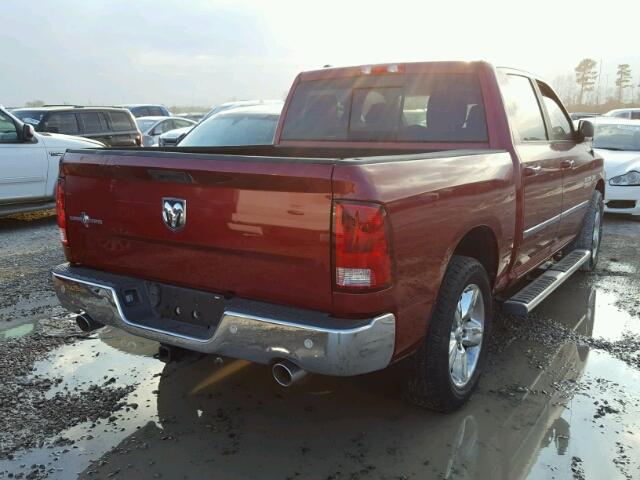 1C6RR6LT4ES305297 - 2014 RAM 1500 SLT RED photo 4