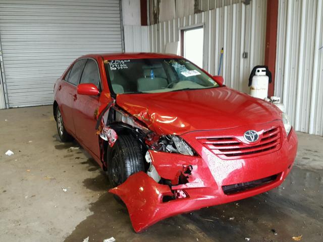 4T1BE46K99U307596 - 2009 TOYOTA CAMRY BASE RED photo 1