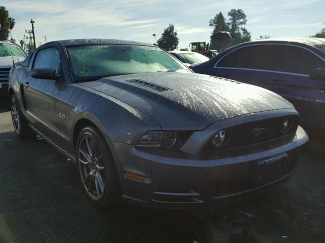 1ZVBP8CF5E5334700 - 2014 FORD MUSTANG GT CHARCOAL photo 1