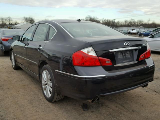 JNKAY01F68M650096 - 2008 INFINITI M35 BASE BLACK photo 3