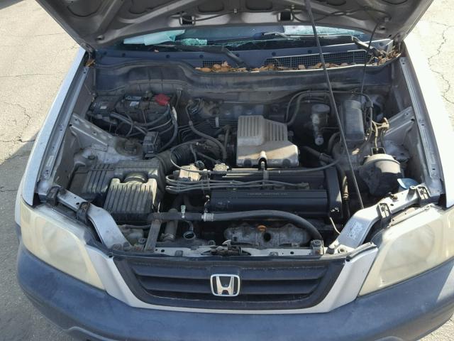 JHLRD18601C023811 - 2001 HONDA CR-V EX SILVER photo 7