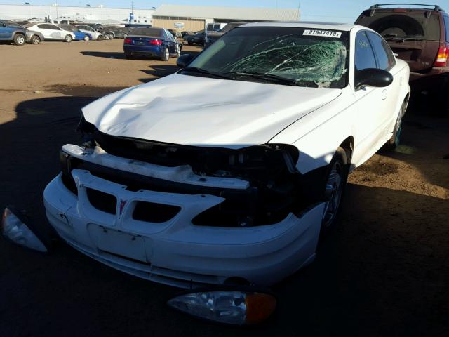 1G2NF52FX4M526559 - 2004 PONTIAC GRAND AM S 白色 照片 2