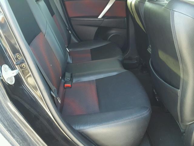 JM1BL1H49A1170690 - 2010 MAZDA SPEED 3 黑色 照片 6