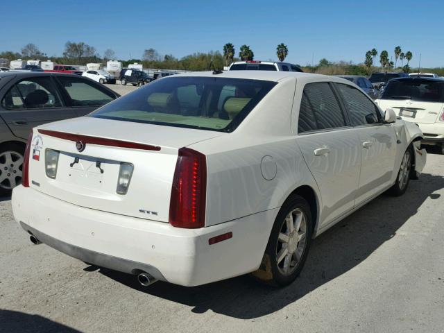 1G6DC67A650197549 - 2005 CADILLAC STS WHITE photo 4