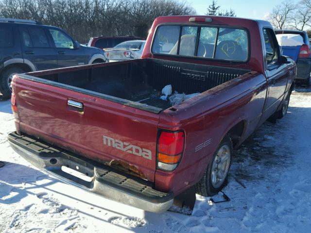 4F4CR12A8VTM28197 - 1997 MAZDA B2300 RED photo 4