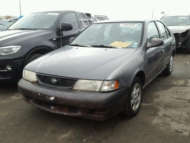 1N4AB41D2XC714976 - 1999 NISSAN SENTRA BAS GRAY photo 2