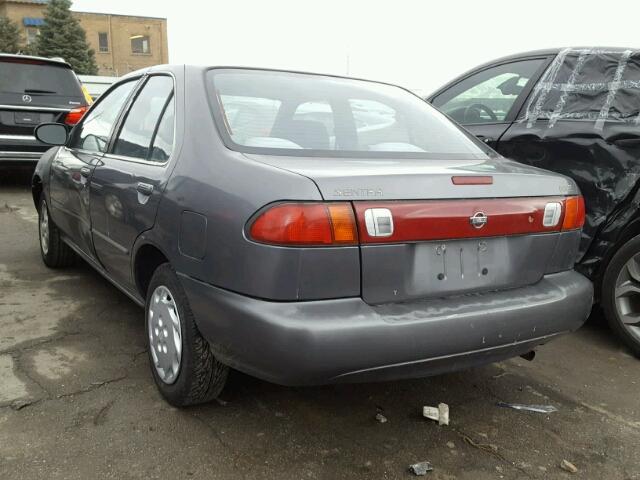 1N4AB41D2XC714976 - 1999 NISSAN SENTRA BAS GRAY photo 3