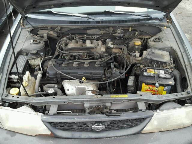 1N4AB41D2XC714976 - 1999 NISSAN SENTRA BAS GRAY photo 7