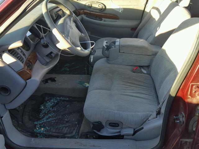 1G4HP54KX24138823 - 2002 BUICK LESABRE CU BURGUNDY photo 5