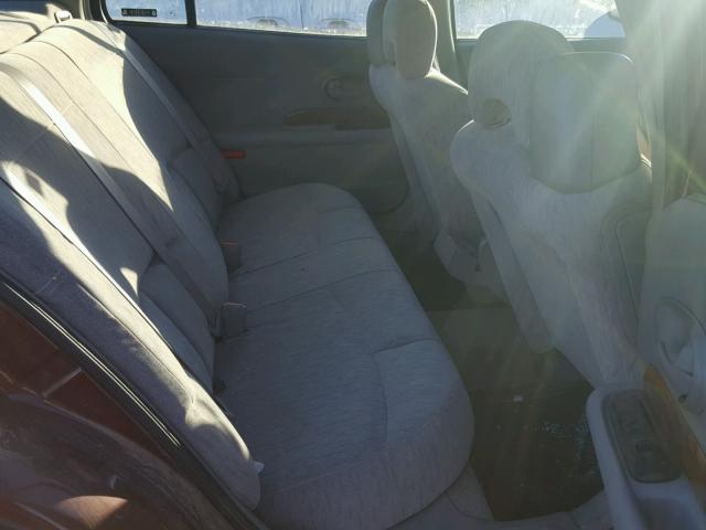 1G4HP54KX24138823 - 2002 BUICK LESABRE CU BURGUNDY photo 6