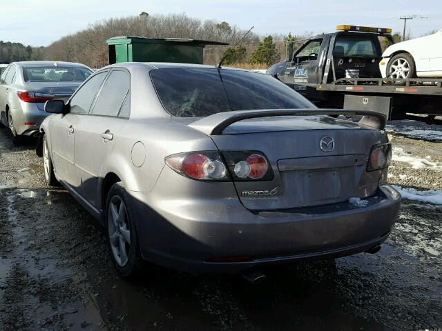 1YVHP80C765M01042 - 2006 MAZDA 6 I GRAY photo 3