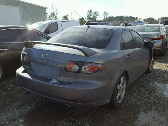 1YVHP80C765M01042 - 2006 MAZDA 6 I GRAY photo 4