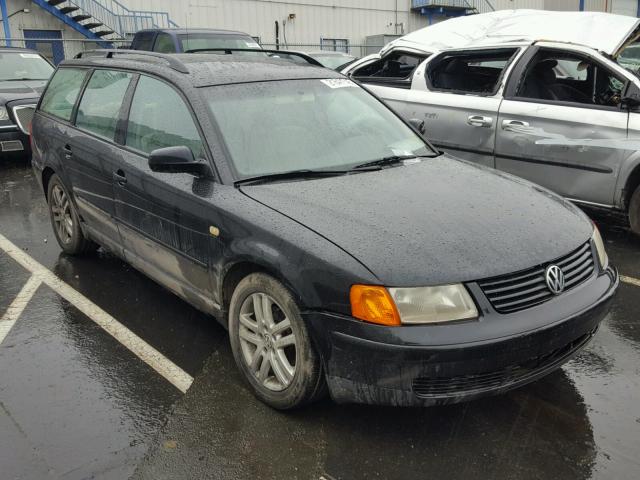 WVWND23B1YE266208 - 2000 VOLKSWAGEN PASSAT GLS BLACK photo 1