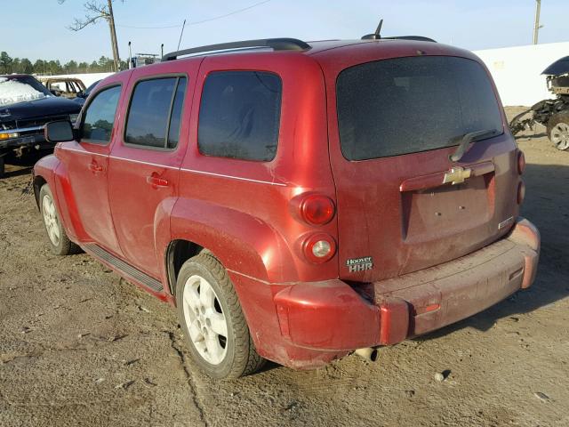 3GNBABDB8AS504522 - 2010 CHEVROLET HHR LT RED photo 3