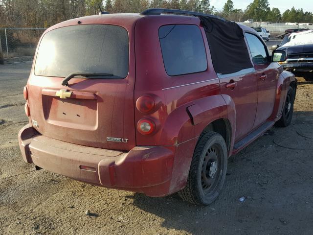 3GNBABDB8AS504522 - 2010 CHEVROLET HHR LT RED photo 4