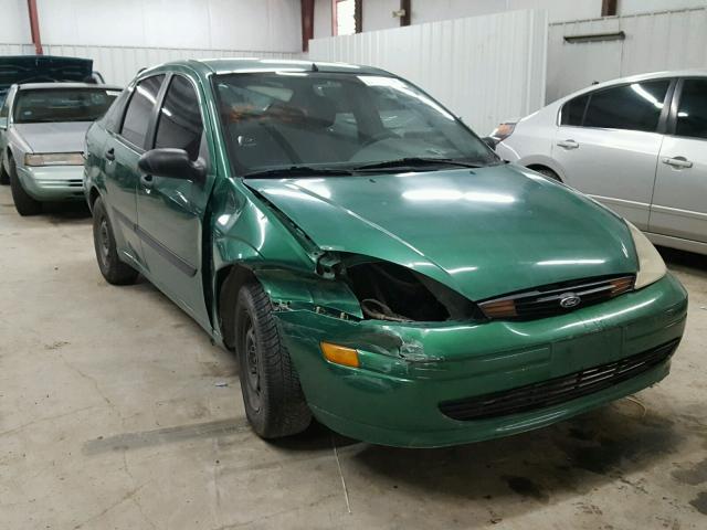 1FAFP33P62W133478 - 2002 FORD FOCUS LX GREEN photo 1