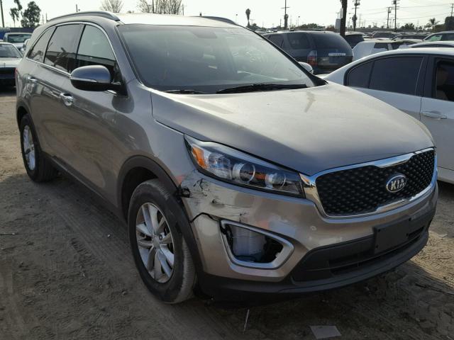 5XYPG4A34HG266735 - 2017 KIA SORENTO LX CHARCOAL photo 1